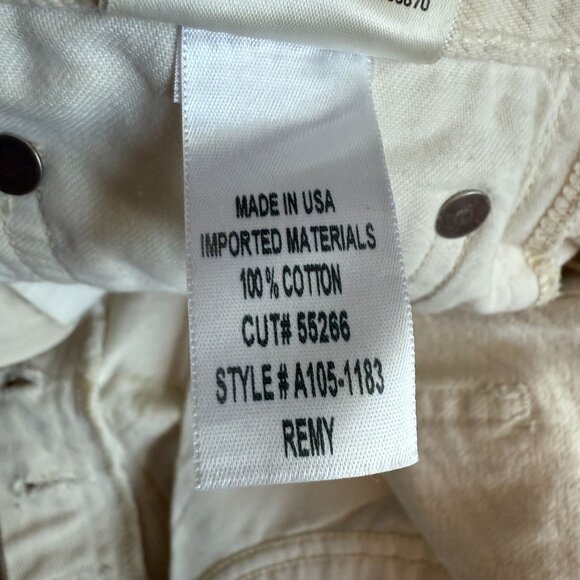 AGOLDE Remy White High-Rise Jeans Style #A105-1183 Size 25 - Picture 8 of 13